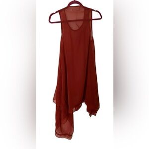 NWT Klassy.es Sleeveless Sheer Maternity Cover-Up